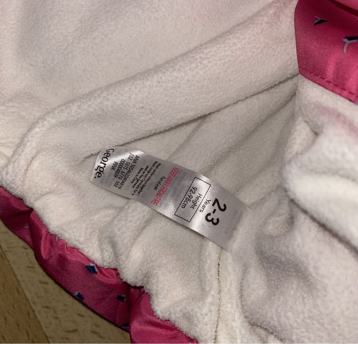 Zimowa kurtka dziewczęca George Świnka Peppa