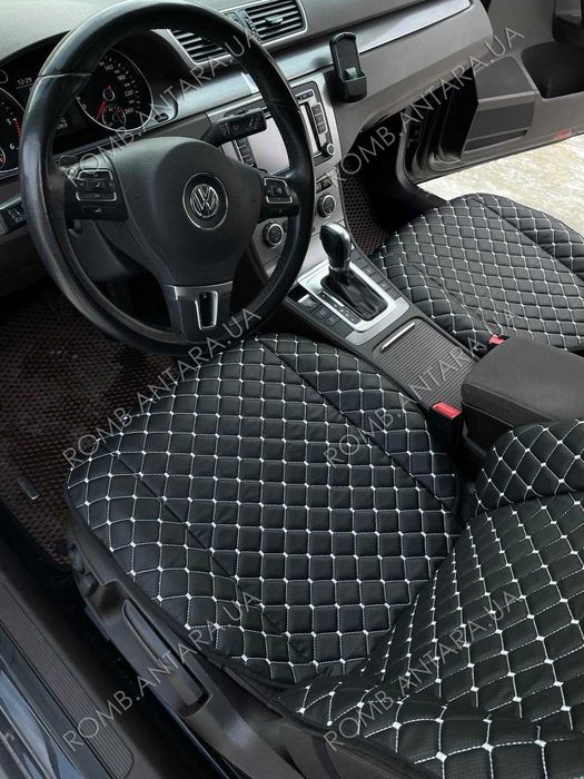 Модельні накидки з АЛЬКАНТАРИ на шкіряні сидіння / Hyundai