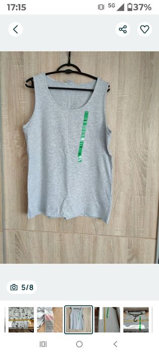 Nowa bluzka bez rękawków