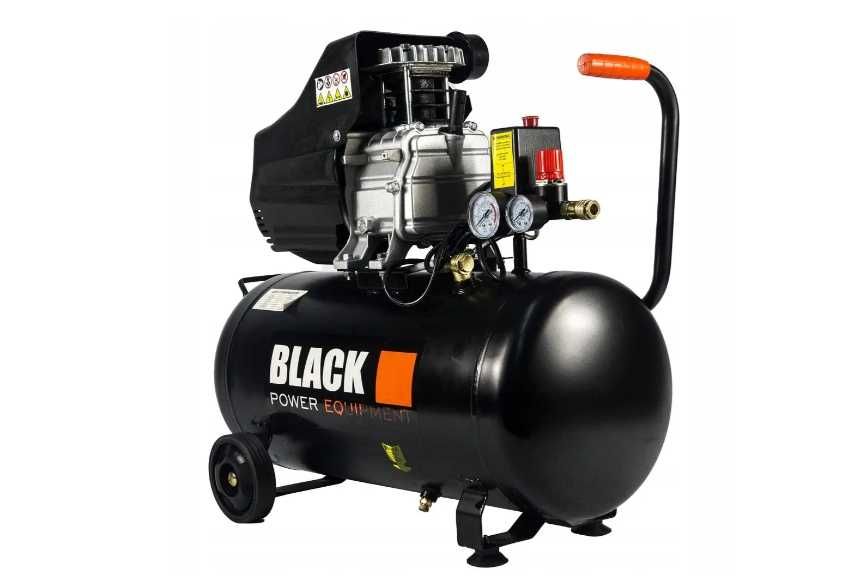 Компресор повітряний 50 л Black 8 бар 1.3 кВт масляний для гаража СТО