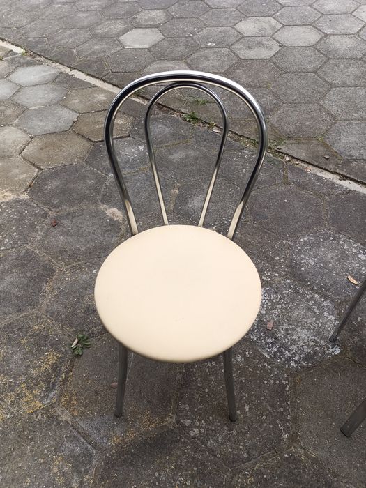 Krzesło metalowe kuchenne