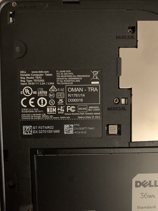 Tablet DELL Venue 11Pro 7130 vPro