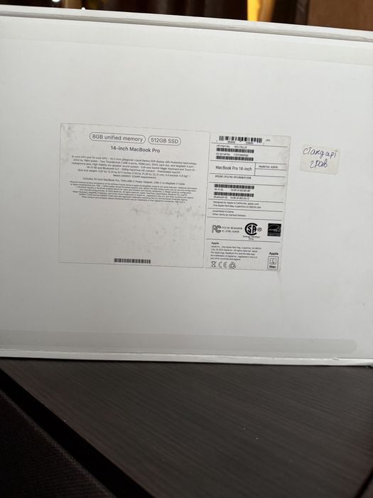 MacBook Pro m3 512/10gpu/8cpu