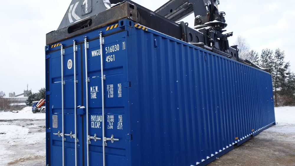 Nowy kontener morski, magazynowy 40HC OW -  AB