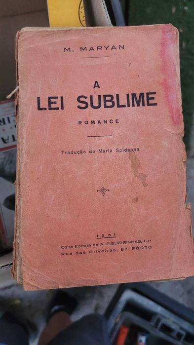 Livros Antigos Romances Primeiras Edições