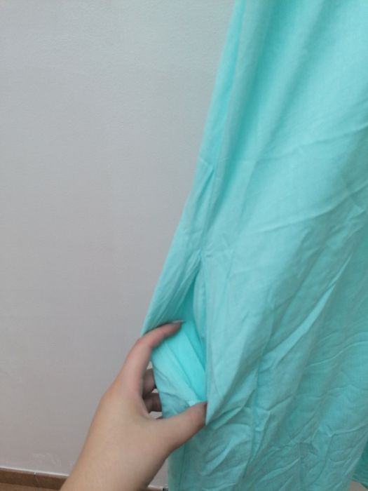 Vestido Maxi Azul Claro