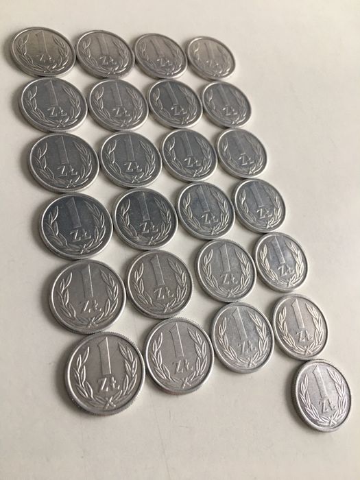 Moneta 1 zł. 25 szt. z 1989 roku