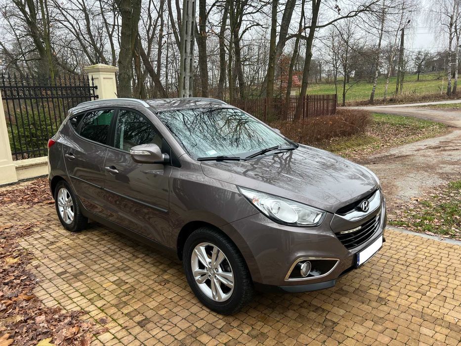 Hyundai ix35 2011r. 2.0 CRDi 136KM 4WD 4x4 Półskóry Oryginalny Lakier