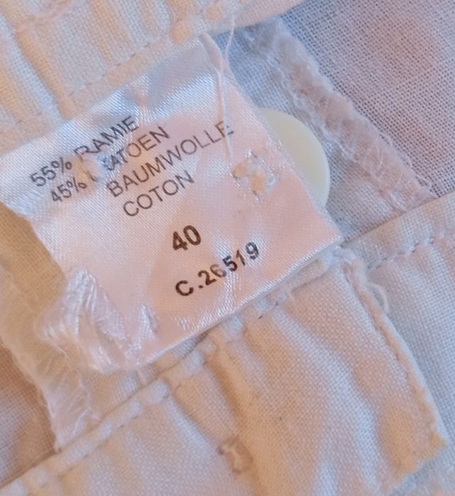 Dwie spódnice z lnu - w jednej cenie.