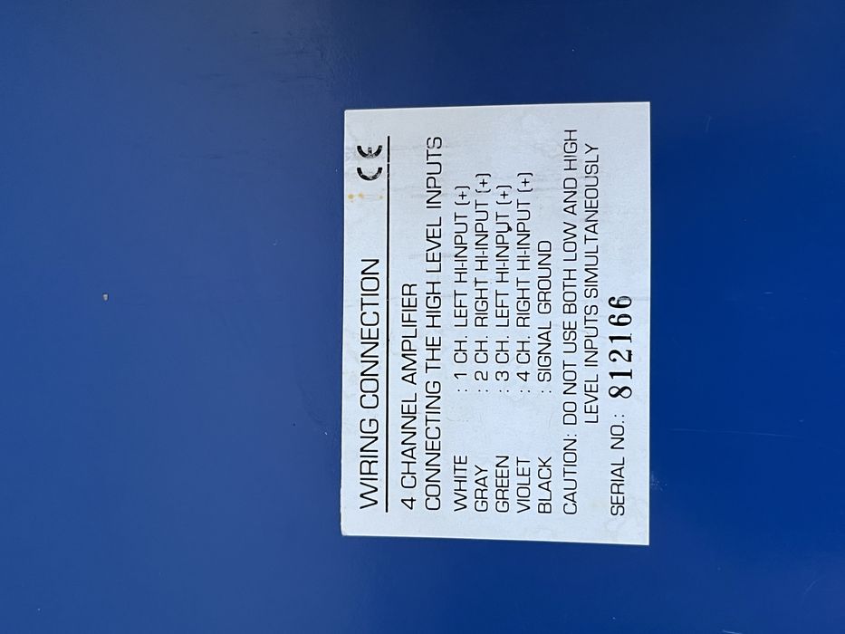 Підсилювач звуку  для авто Magnat 440W 4 канали