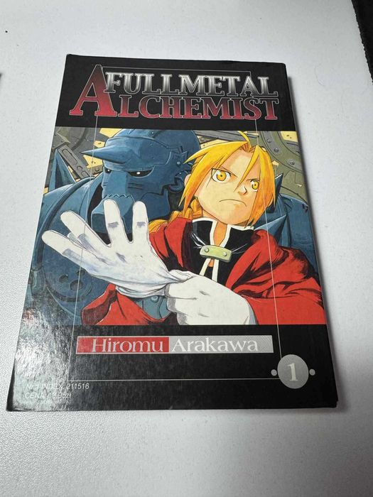 Manga Fullmental Alchemist Hiromu Arakawa tom 1