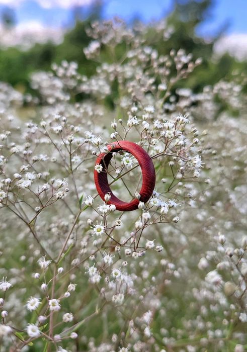 Каблучка із дерева (ручна робота)