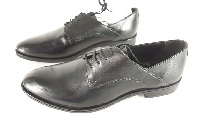 PIER ONE PÓŁBUTY wizytowe męskie rozmiar 41 skóra