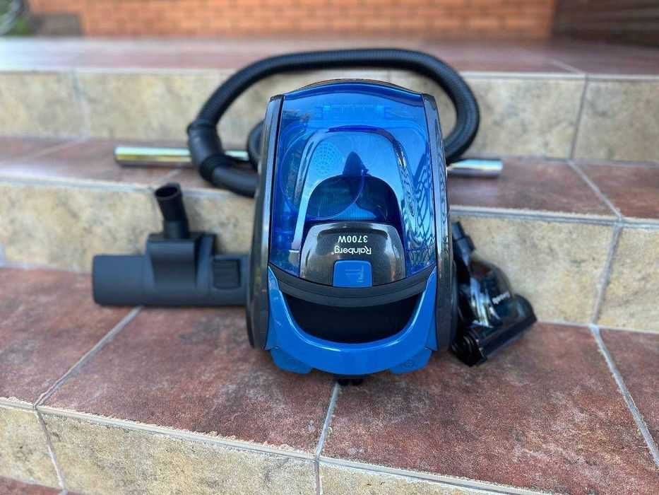 Пилосос безмішковий + турбощітка. 3700ватт. Колбовий. Німеччина.