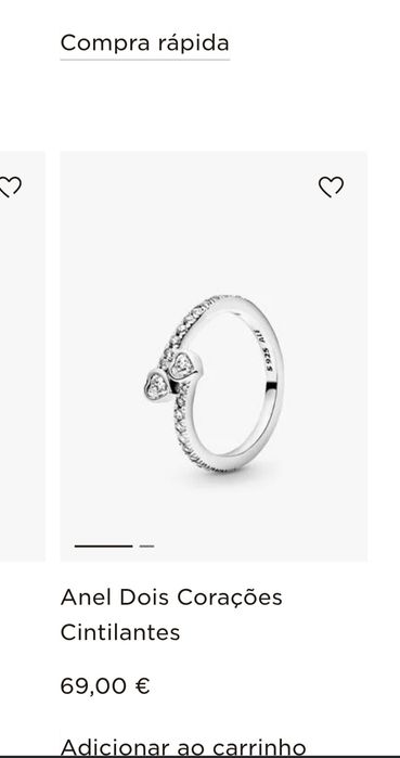 Anel Original Pandora Novo