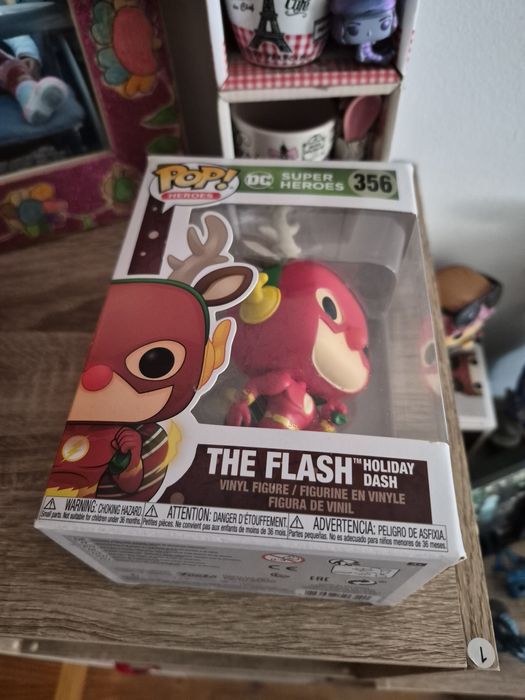 Funko Pop Heroes DC Super Heroes - The Flash Holiday  Dash  356