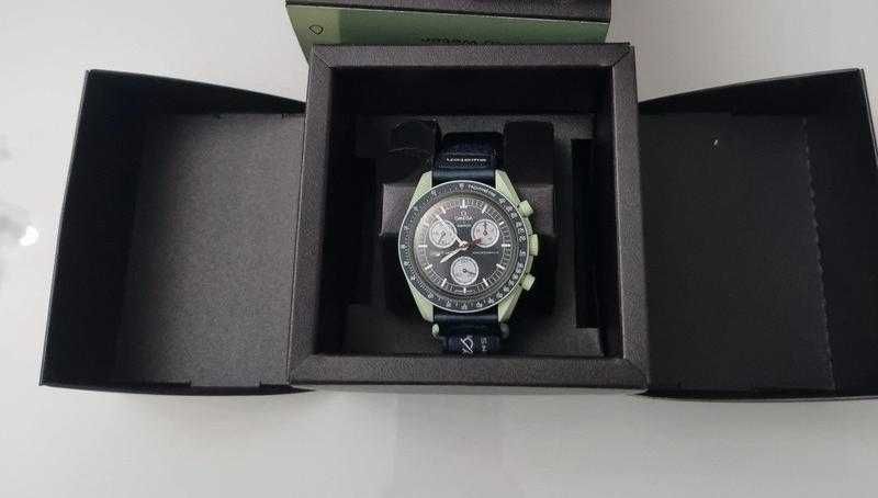 Omega x Swatch Earth SO33G100 Przyszłość Ekologii