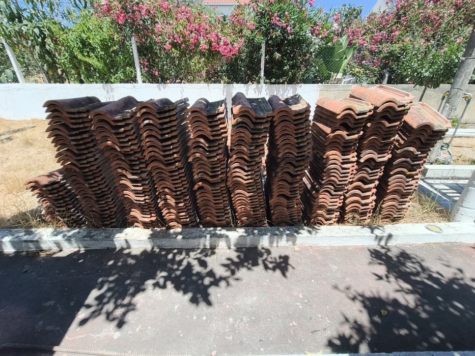 Telhas de Ceramica Usadas em bom estado