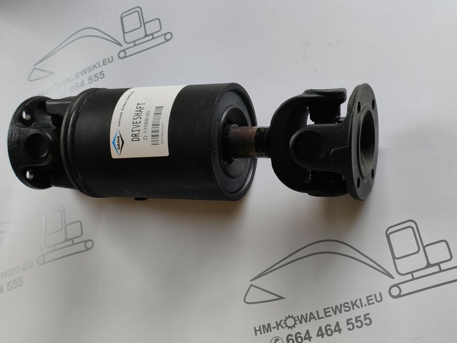 Wał Manitou, silnik - skrzynia biegów