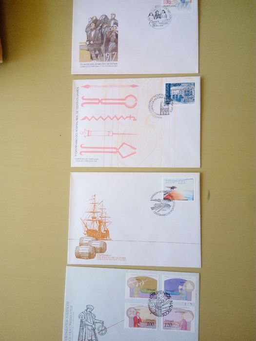 selos 1ºdia de circulação