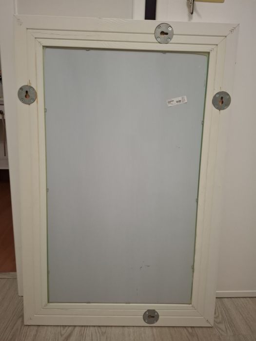 Espelho Hemnes branco ikea