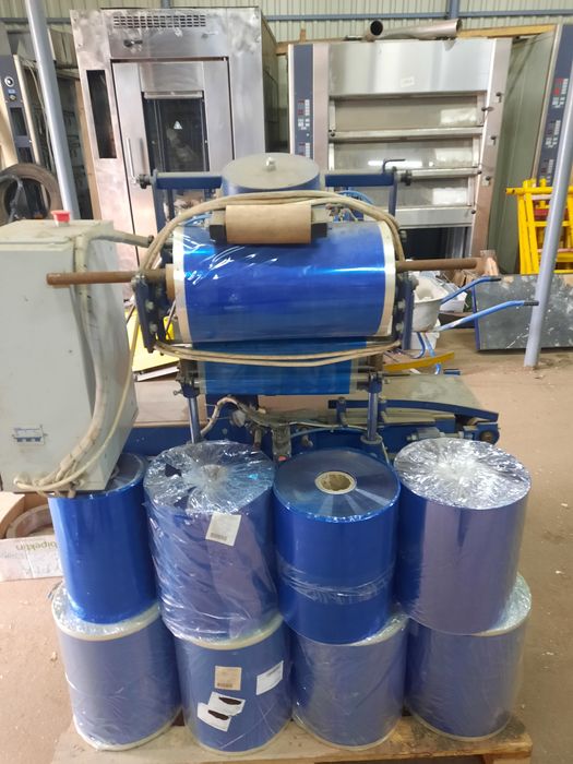 Запайщік відер,Оборудование обладнання для запечатки пленкой ведер, ст