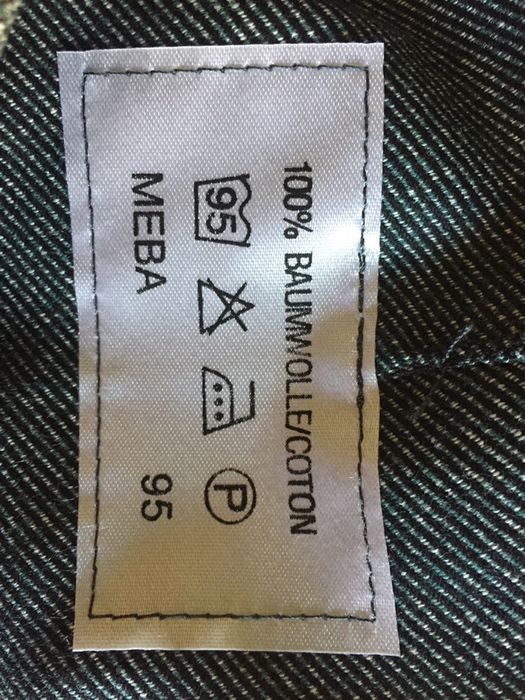 Duże Spodnie Bundheswehra bawełniane militaria XXL