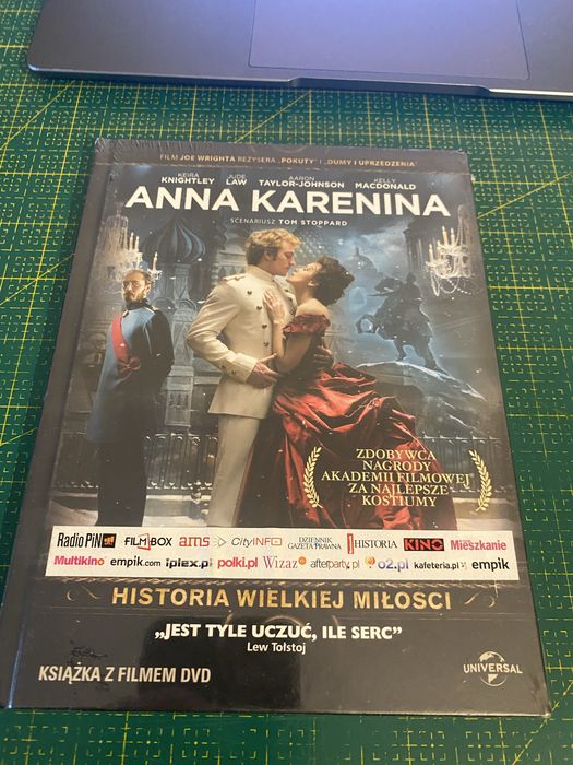 Anna karenina dvd nowe