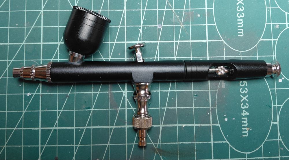 Aerógrafo - Compressor aerografia e tanque