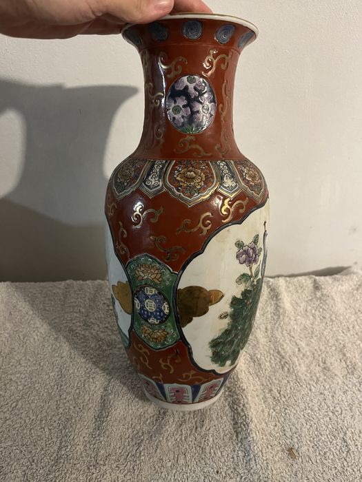 Jarra de flores chinesa