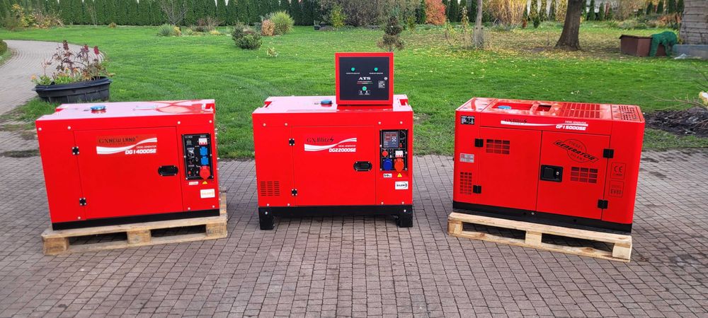 Agregat prądotwórczy 16 kVA - 12.5 KW Diesel Polska V2  komputer