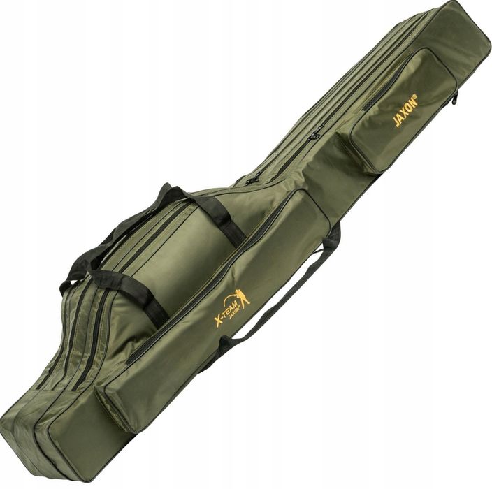 Jaxon Pokrowiec Na Wędki Potrójny Trzy Komory 130 cm
