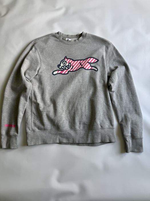 Свитшот BBC Icecream Running Dog Crewneck Серый Оригинал
