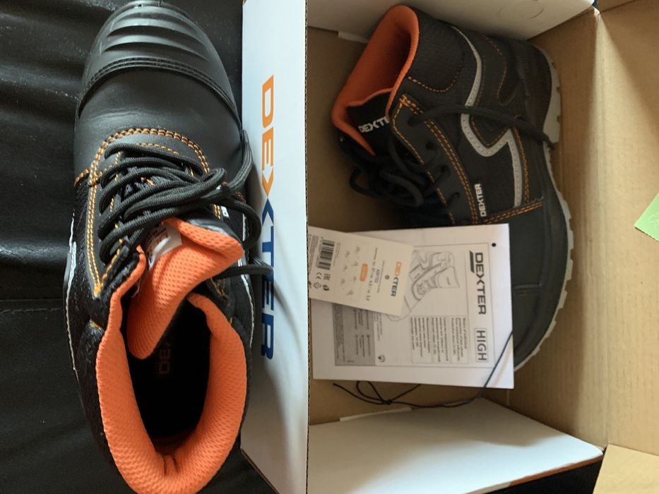 CALÇADO PROFISSIONAL: Botas biqueira de aço Dexter tamanho 37