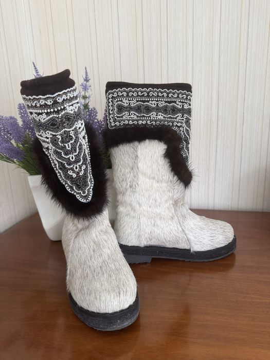 Унтайки натуральный камус оленя,