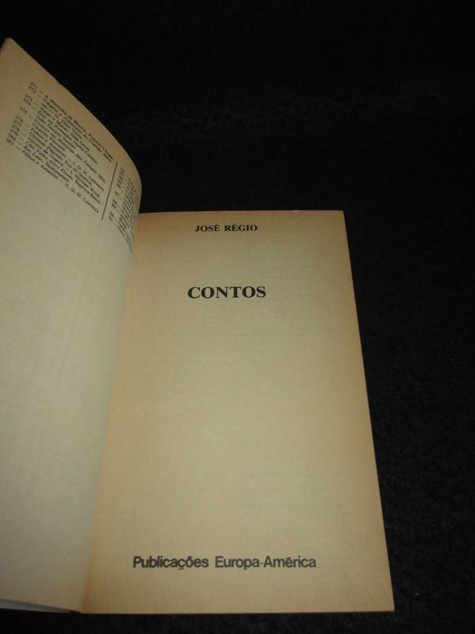 Livro Contos José Régio