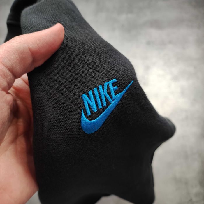 MĘSKA Bluza Bawełna PREMIUM Sportswear Haft Logo Dresowa Nike Active