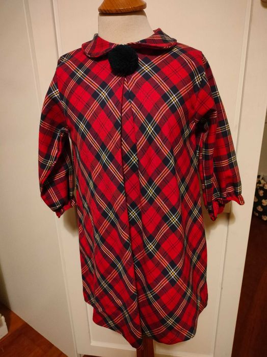 Vestido e casaquinho 12 meses