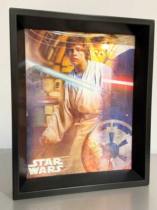 Star Wars 3D Lenticular Poster – Luke Skywalker vs. Darth Vader