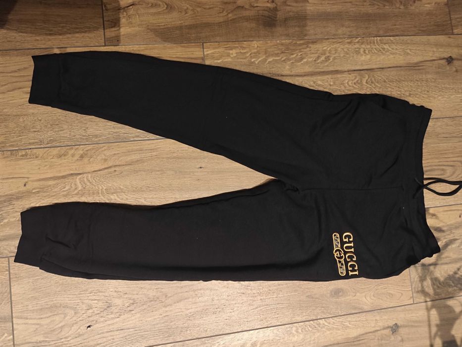 Nowy dres męski Gucci M spodnie bluza kangurka kaptur