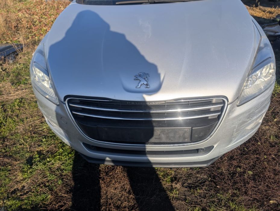 Maska zderzak błotnik pas przedni reflektor peugeot 508 ezr