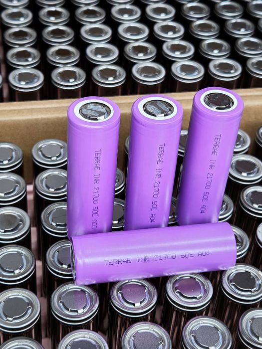 Не посередник! НОВІ TerraE 50E 21700 з розбірки акумулятори