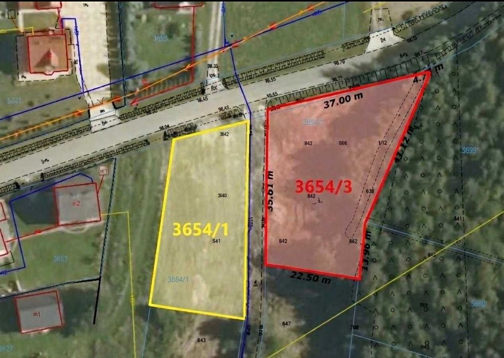 Świetne miejsce na dom | 1185 m² zieleni | WZ | media | droga - Widok 6