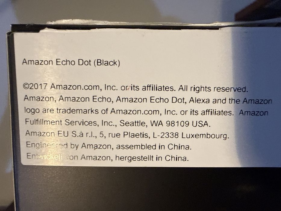 Amazon  Echo Dot - Alexa