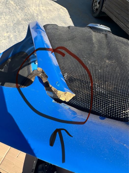 Capô trator New Holand