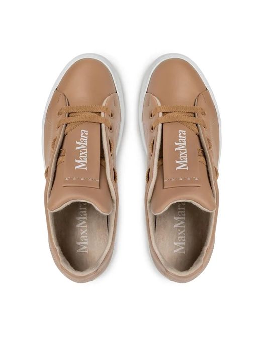 Max Mara ботинки Maxiv бежевые