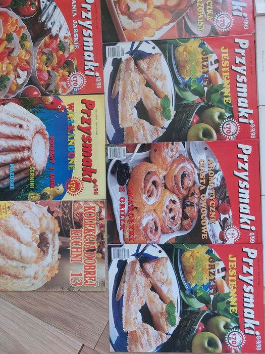 14szt Przepisy czytelników przysmaki ciasta desery sałatki surówki