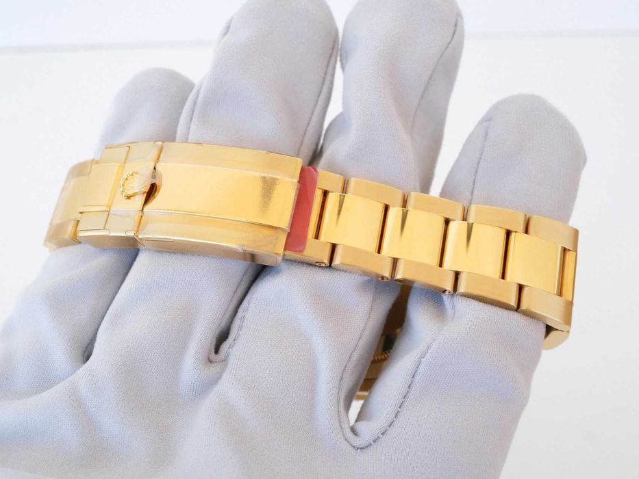 Rolex GMT-Master II 18K Yellow Gold Black Dial 40 NEW