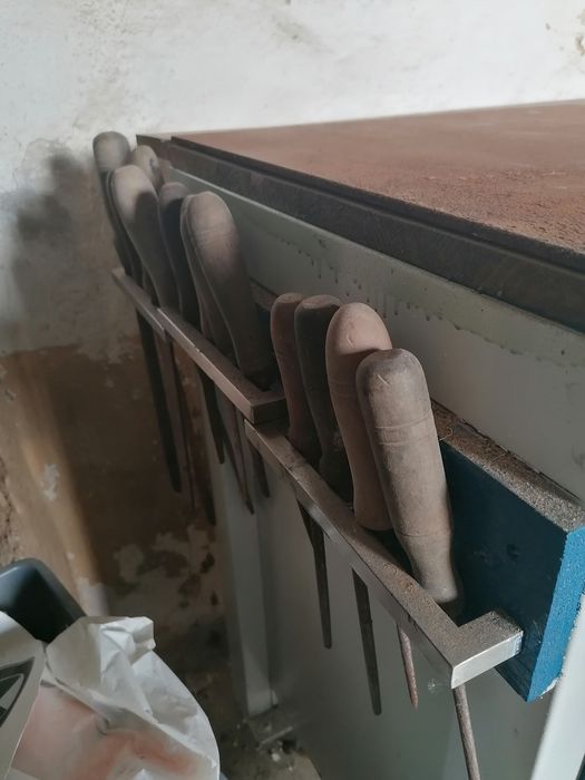 Banca de trabalho com torno