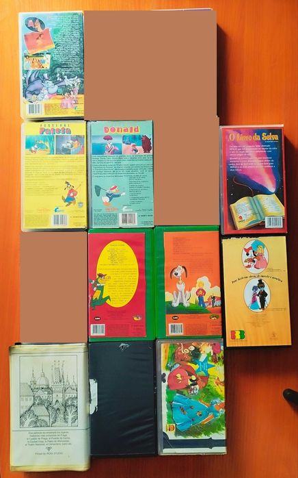 Lote de VHS conjunto 12